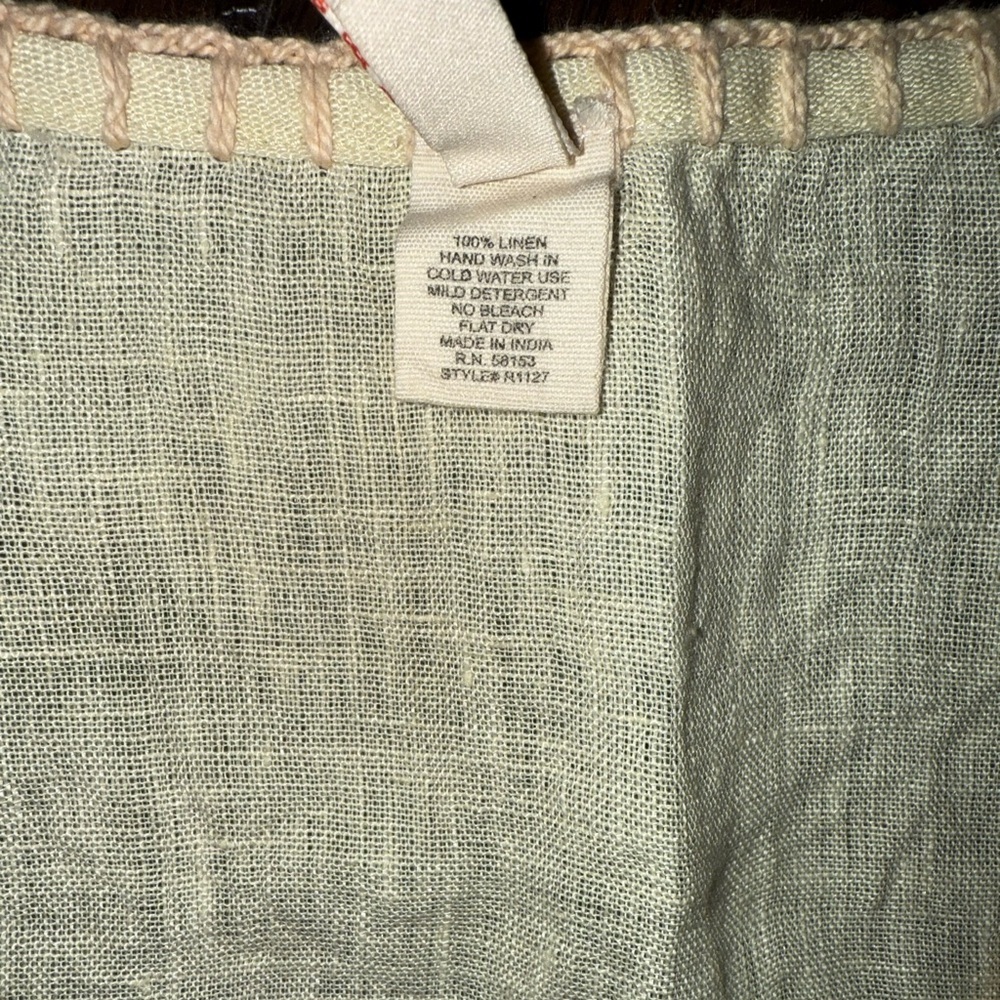 🌸 NWT! Anthropologie Raga Embroidered Crop Top - Picture 6 of 9
